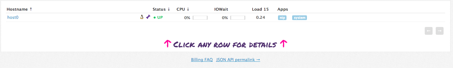 Reporting host in Datadog
